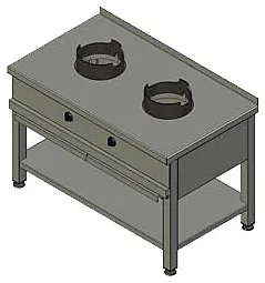 Плита газовая Вулкан-Heidebrenner Ksw02 Wok арт.8785 – купить в Москве по цене завода
