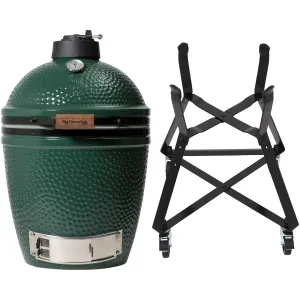 Комплект оборудования Big Green Egg: гриль M+подставка мобильная Big Green Egg AMHD1+EK-Medium+NEST – купить в Москве по цене завода