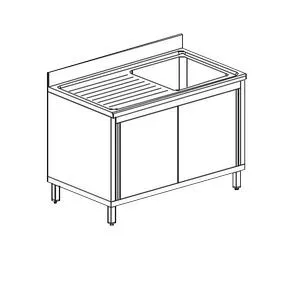 Ванна моечная Apach Chef Line Ls167-65Lwsd – купить по цене завода