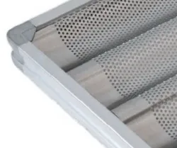 Противень Paderno OAF/T6040C5L из алюминия перфорированный 60*40см – купить в Москве с доставкой Купить противень paderno oaf/t6040c5l из алюминия перфорированный 60*40см в Москве – цена завода, доставка до двери | RuOborudovanie.ru