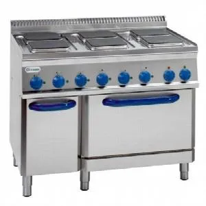 Плита 6 конфорочная 700 серии Tecnoinox Pfs105V7 616077 – купить по цене завода