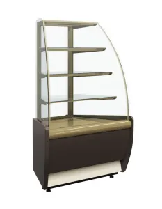 Витрина кондитерская Полюс ВХСв-у1д Carboma 0012-0109 (К70 Vm-3 Light) корич.-Золотой – купить по цене завода