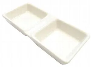 Менажница фарфор Cameo Square Accessory 2-Х секционная 13Х6СМ H2,3См 713-013 – купить в Москве по цене завода