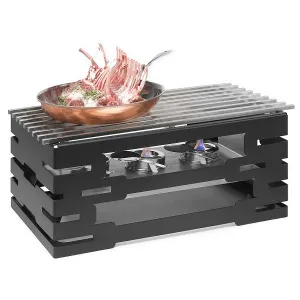 Мармит-гриль Multi-Chef 59,1Х34,3СМ H26,7См, сталь, цвет черный Sk032 – купить по цене завода