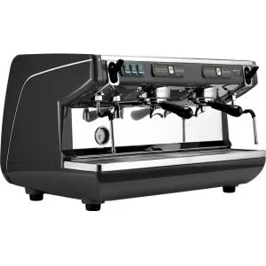 Кофемашина Appia Life 2gr S 220V black+high groups+econo 2 группы (выс)полуавтомат Nuova Simonelli – купить в Москве по цене завода