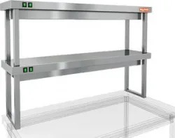 Полка тепловая Hicold TP2-10/3 двухъярусная настольная (1000х300х800h) – купить в Москве с доставкой Купить полка тепловая hicold tp2-10/3 двухъярусная настольная (1000х300х800h) в Москве – цена завода, доставка до двери | RuOborudovanie.ru