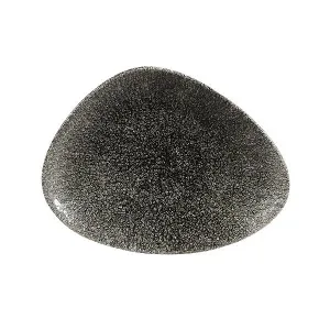 Блюдо треугольное Chefs 20Х15СМ, без борта, цвет Raku Quartz Black, Studio Prints Rkbqtc201 – купить по цене завода