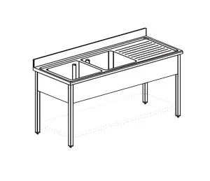 Ванна моечная Apach L2S207-65Rw – купить по цене завода