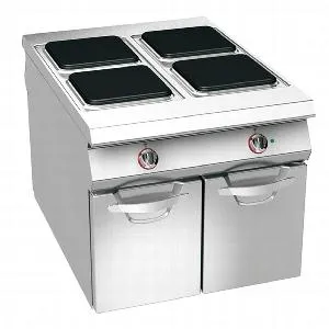 Плита 4 конфорочная 1100 серии Angelo Po Omega 08Wpe4V – купить по цене завода