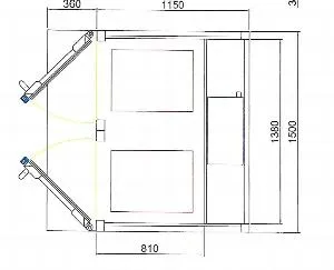 Камера расстоечная Sottoriva Quasar 40X60 2 двери/2 тележки – купить в Москве по цене завода