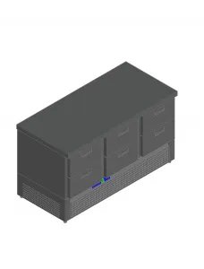 Стол с охлаждающим шкафом Hicold Gne222/Tn O – купить в Москве по цене завода