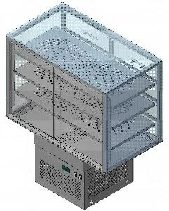 Витрина для холодных блюд Итерма (Iterma) Drop-In вх-1025 толга – купить в Москве по цене завода