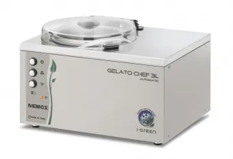 Фризер Nemox Gelato Chef 3L AUTOMATIC i-Green (003B420250) для твердого мороженого с 1 чашей 2л – купить в Москве по цене завода