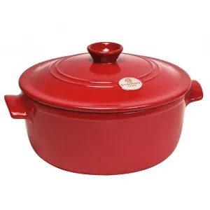 Кастрюля керамическая 4,0Л D26См, серия Flame, цвет гранат 454034 – купить в Москве по цене завода