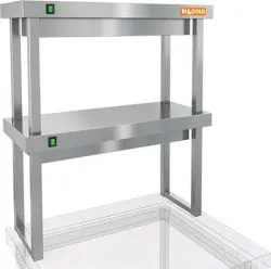 Полка тепловая Hicold TP2-7/3 двухъярусная настольная (700х300х800мм) – купить в Москве с доставкой Купить полка тепловая hicold tp2-7/3 двухъярусная настольная (700х300х800мм) в Москве – цена завода, доставка до двери | RuOborudovanie.ru