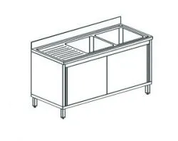Ванна моечная Apach Chef Line L2S147-45Lwsd – купить в RuOborudovanie.ru с доставкой до двери Купить ванна моечная apach chef line l2s147-45lwsd – цена от завода, доставка до двери | RuOborudovanie.ru
