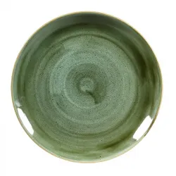 Купить тарелка мелкая 28,8см, без борта, stonecast, цвет samphire green ssgsev111 – цена от завода, доставка до двери | RuOborudovanie.ru
