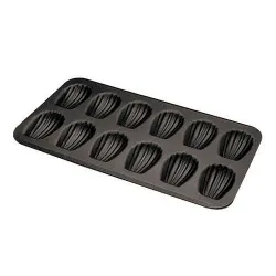 Купить противень paderno 47731-12 "маделен" 40х20см,12 ячеек, алюминий с антипригарным покрытием в Москве – цена завода, доставка до двери | RuOborudovanie.ru