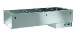 Купить мармит универальный emainox ibm4 8046002 встраеваемый в Москве – цена завода, доставка до двери | RuOborudovanie.ru
