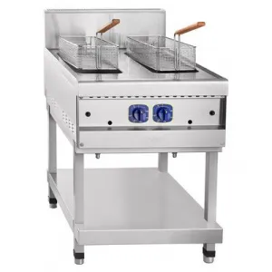 Фритюрница Abat ГФК-90.2П арт.21000000808 газ, нерж. 2х24.5л, 20кВт, на подставке 900 серии – купить в Москве по цене завода