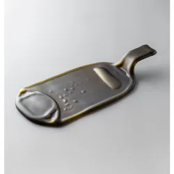 Купить доска сервировочная 17х15см, с ручкой, матовая, стекло, серия re (recycle), цвет бутылочный re-pl-0 – цена от завода, доставка до двери | RuOborudovanie.ru