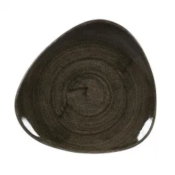 Тарелка мелкая треугольная 19,2СМ, без борта, Stonecast Patina, цвет Iron Black Paibtr71 – купить в RuOborudovanie.ru с доставкой до двери Купить тарелка мелкая треугольная 19,2см, без борта, stonecast patina, цвет iron black paibtr71 – цена от завода, доставка до двери | RuOborudovanie.ru
