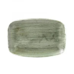 Блюдо прямоугольное Chefs 30Х19,9СМ, без борта, Stonecast Patina, цвет Burnished Green Pabgobl41 – купить по цене завода