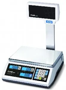 Весы торговые Cas ER-JR-30CBU (30кг,10г) электронные – купить в Москве по цене завода