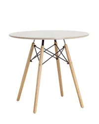Стол обеденный Eames D-800 мм, 4 ножки Бежевый обеденный нераздвижной – купить в Москве с доставкой Купить стол обеденный eames d-800 мм, 4 ножки бежевый обеденный нераздвижной в Москве – цена завода, доставка до двери | RuOborudovanie.ru