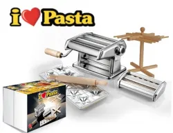 Купить тестораскатка-лапшерезка imperia titania ilovepasta 695 ручная (набор для производства лапши) в Москве – цена завода, доставка до двери | RuOborudovanie.ru