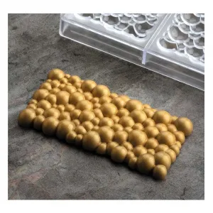 Форма для шок. "Chocolate Bar Sparkling" 155Х77ММ H12Мм, 100ГР, 3 ячейки, п/к Pc5001 – купить в Москве по цене завода