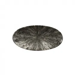 Блюдо овальное Chefs 29,9Х15СМ, без борта, цвет Stone Quartz Black, Studio Prints Stqbov301 – купить в RuOborudovanie.ru с доставкой до двери Купить блюдо овальное chefs 29,9х15см, без борта, цвет stone quartz black, studio prints stqbov301 – цена от завода, доставка до двери | RuOborudovanie.ru