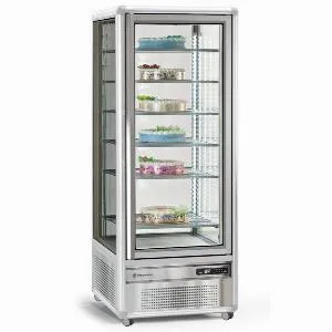 Шкаф кондитерский морозильный Tecfrigo Snelle 551Gbt серебро – купить по цене завода