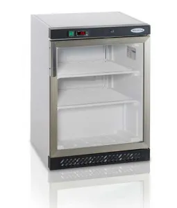 Шкаф морозильный Tefcold Uf200G-P на 200л со стеклом – купить в Москве по цене завода