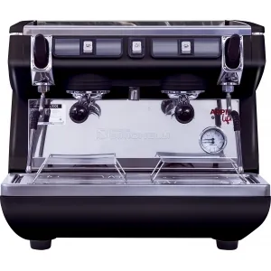 Кофемашина Appia Life Compact 2Gr S 220V black+economizer+high groups полуавтомат Nuova Simonelli – купить в Москве по цене завода