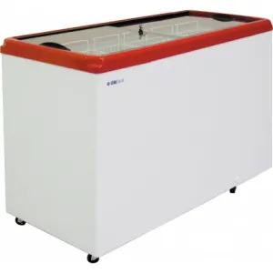Ларь морозильный Cryspi (ITALFROST) CF500F ЛВН-500П красный (6 корзин) – купить в Москве по цене завода