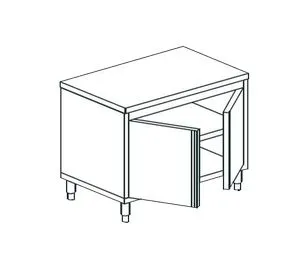 Стол производственный Apach Lwc710Sh2Hd закрытый – купить по цене завода