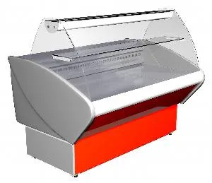 Витрина холодильная Полюс G95 Sm 1,2-1 (ВХС-1,2 Полюс) декор красный – купить в Москве по цене завода