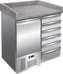 Купить стол для пиццы koreco spz4001 (+2/+8) столеш.гранит 300л, 1дверь, 995х700х1020 в Москве – цена завода, доставка до двери | RuOborudovanie.ru