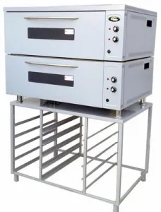 Печь хлебопекарная Grill Master ШЖЭ/2 секционный, кр. металл+н/сталь – купить в Москве по цене завода