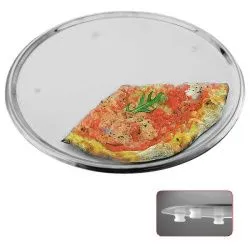 Купить противень для пиццы d 45см h4см, нерж.сталь, на ножках 472/45lc в Москве – цена завода, доставка до двери | RuOborudovanie.ru