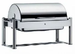 Купить чафинг-диш wmf metropolitan 06.3940.6041 с крышкой круглый d43см h46см в Москве – цена завода, доставка до двери | RuOborudovanie.ru