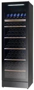 Шкаф винный вентилируемый метал. Wine 185 Fg черный – купить по цене завода