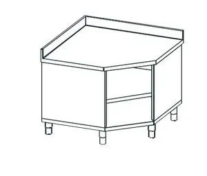 Стол угловой открытый Apach Chef Line Lwt711Sh2U – купить в Москве по цене завода