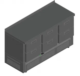 Стол с охлаждающим шкафом Hicold Sne 222/Tn – купить по цене завода