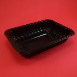 Контейнер под запайку Pp 187X137X36 черный, 480 ШТ – купить в Москве с доставкой Купить контейнер под запайку pp 187x137x36 черный, 480 шт в Москве – цена завода, доставка до двери | RuOborudovanie.ru