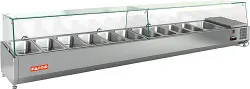 Купить витрина для ингридиентов hicold vrtg2360 для стола hicold pz4 в Москве – цена завода, доставка до двери | RuOborudovanie.ru
