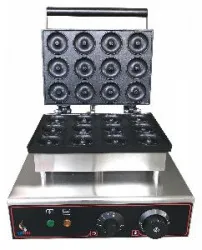 Купить вафельница airhot dm-12 пончик/донатс 12шт. 270x186мм, чугун, электр, настольн. в Москве – цена завода, доставка до двери | RuOborudovanie.ru