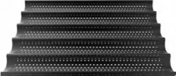 Купить лист для печи unox tg 435 600x400 foro baguette black в Москве – цена завода, доставка до двери | RuOborudovanie.ru