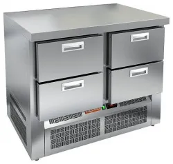 Стол морозильный гастронормированный 70*100*85 см c 4 ящиками Hicold GNE 22/BT – купить в Москве с доставкой Купить стол морозильный гастронормированный 70*100*85 см c 4 ящиками hicold gne 22/bt в Москве – цена завода, доставка до двери | RuOborudovanie.ru